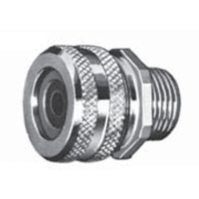 Liquidtight Strain Relief Cord and Cable Connector, 1-1/2" Hub, Cable ...
