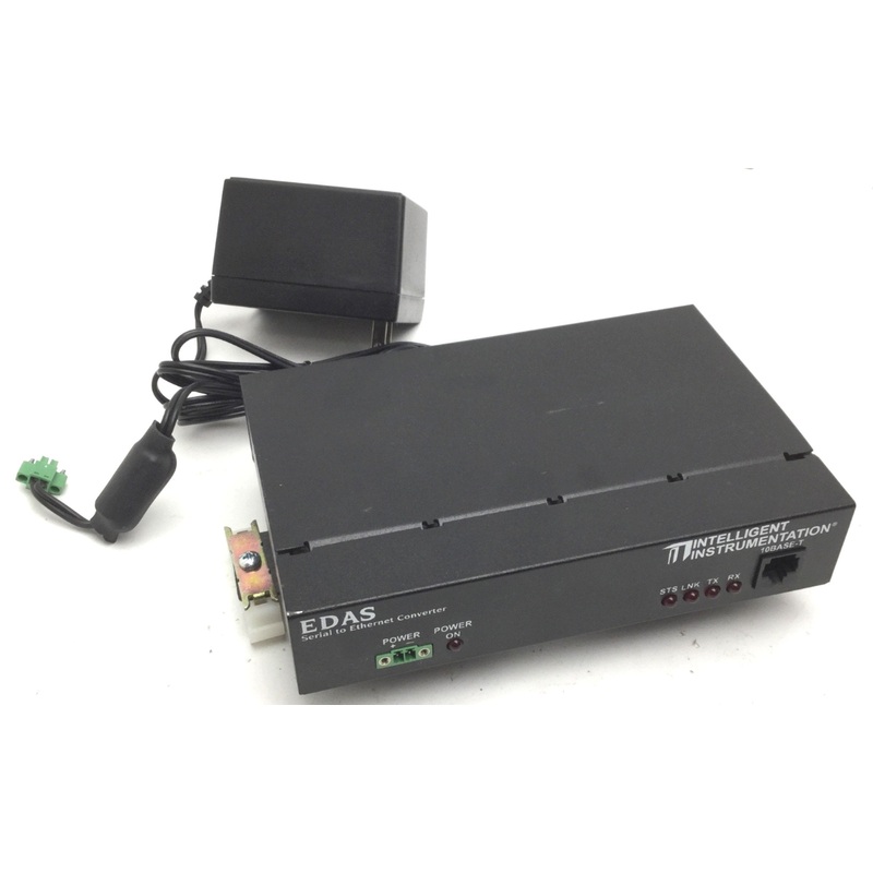 Used Intelligent Instruments EDAS-1025E-2B1 Ethernet to Serial ...