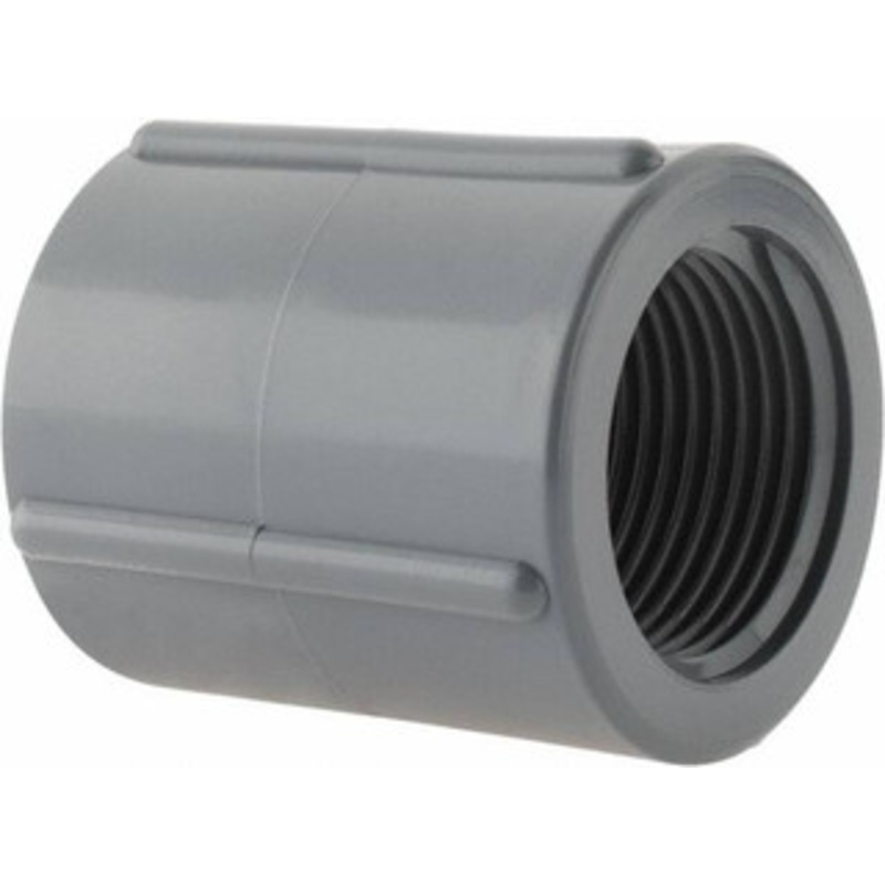 Fipt Size Value Collection 1 CPVC Plastic Pipe Coupling Schedule 80, FIPT x FIPT ...