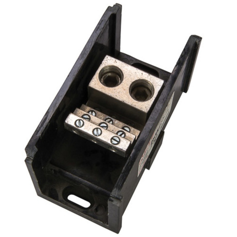Blockal Power Distribution Block, Large By NSI Tork AL-P2-H12 - Heavy-Duty Ball ...